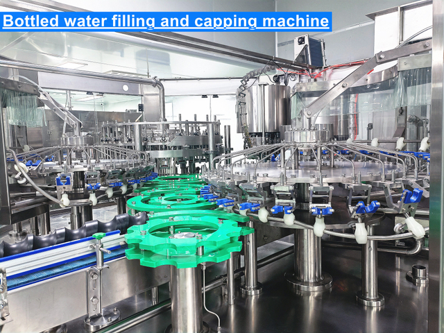 Proses Proses Pengeluaran Air Botol Line Turnkey