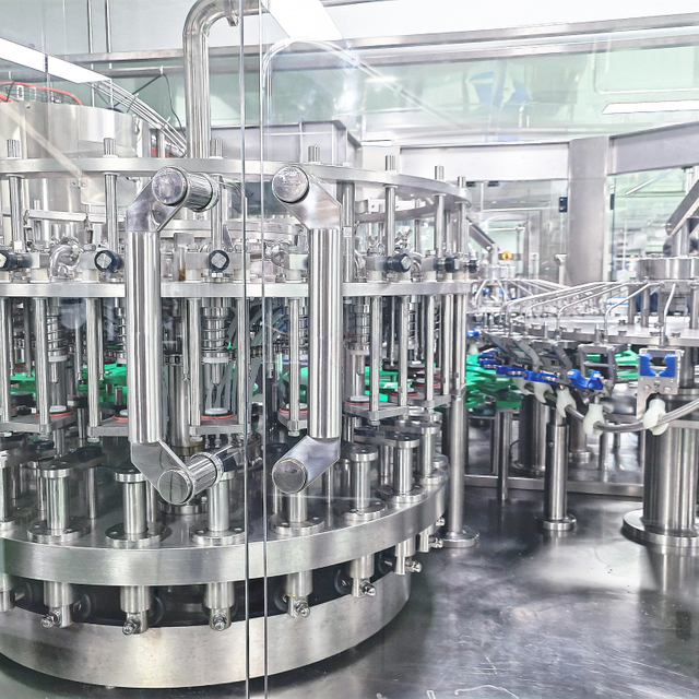 3 dalam 1 mesin pengisian jus botol kaca