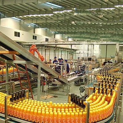 Garis pemprosesan jus mangga untuk dijual