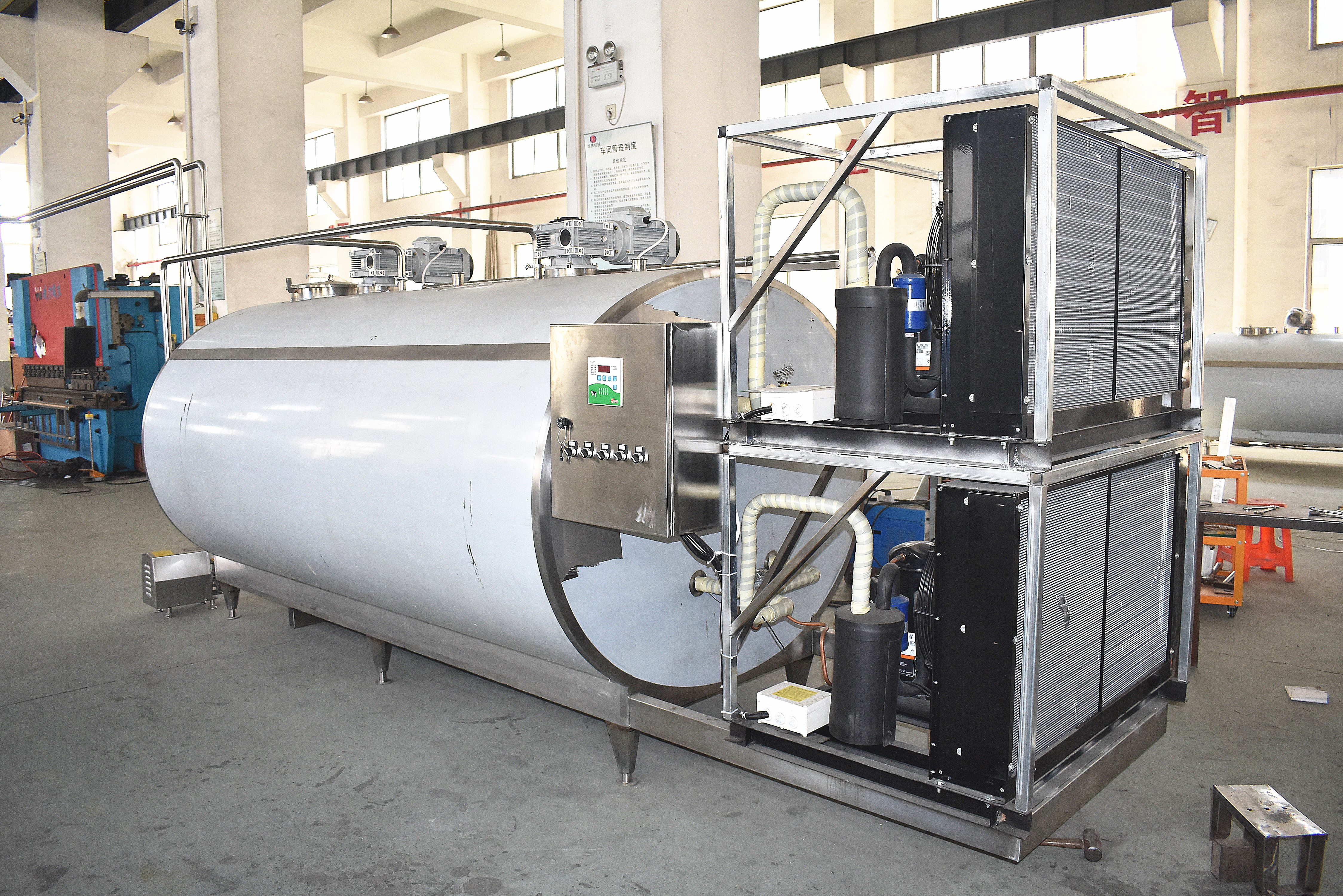 tangki penyejuk susu