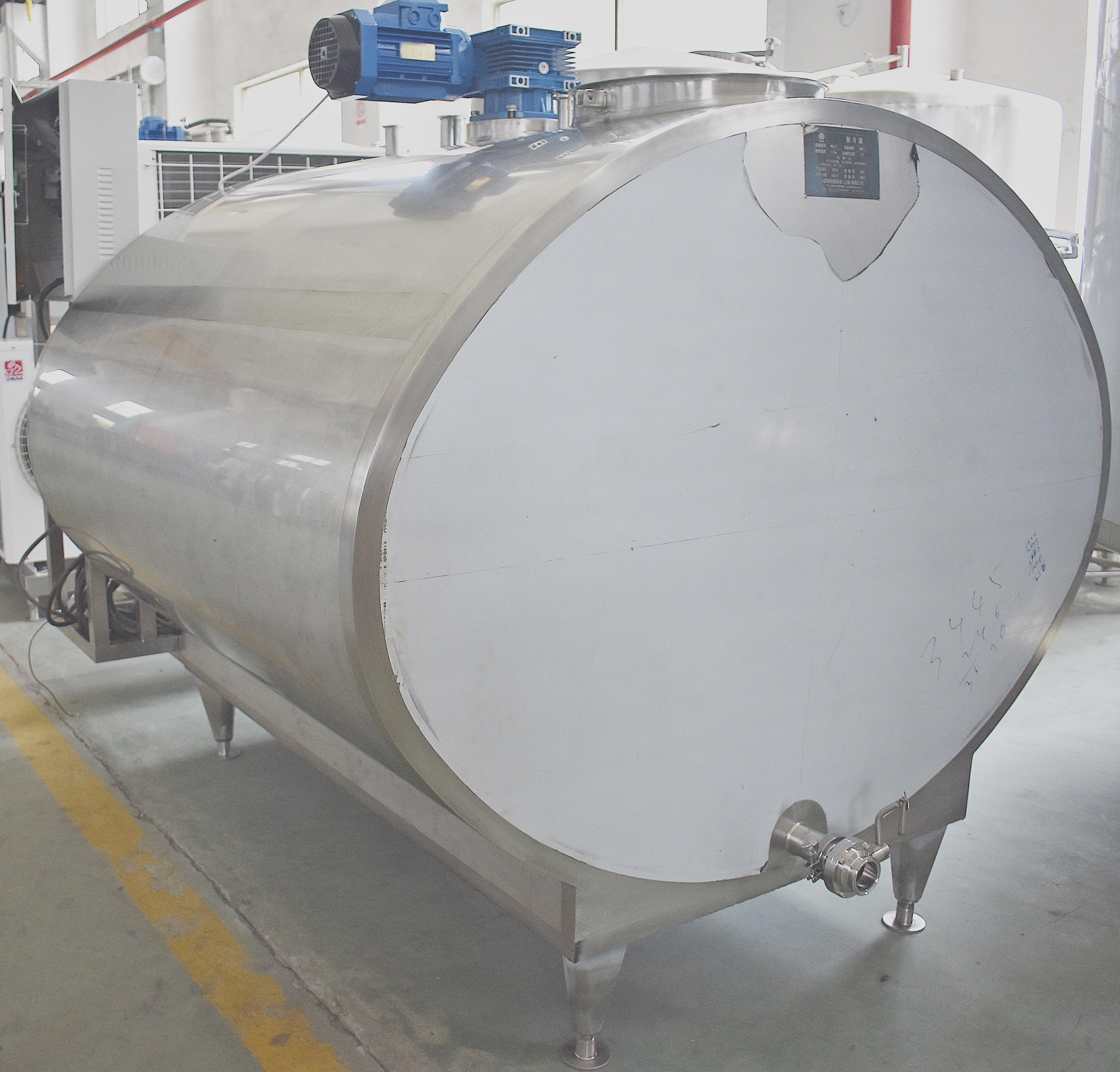 Tangki Penyejuk Susu 