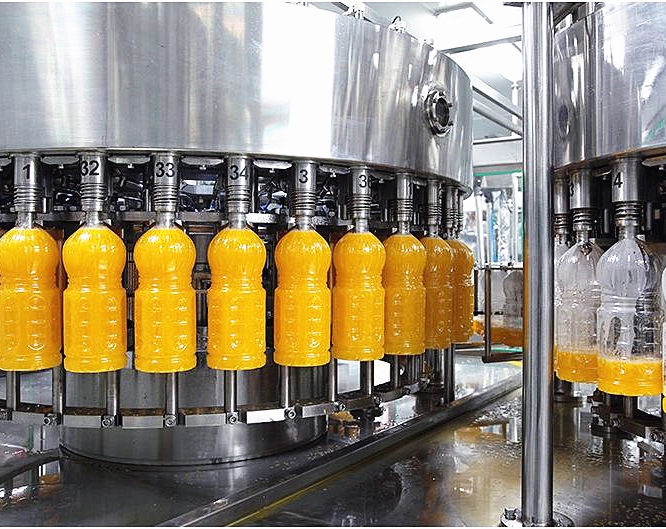 Peralatan Barisan Pengeluaran Jus Mangga
